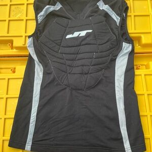 JT Black and Gray Padded Vest